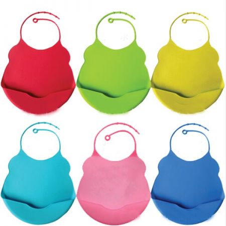 Cute Soft Silicone Baby Bibs